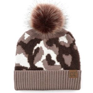 C.C Camo Pom Beanie